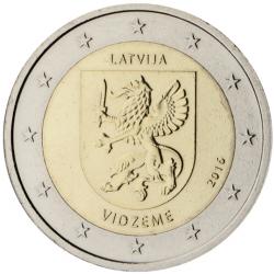 Lettonie 2016 - 2euro commémorative - Blason (ref329993)
