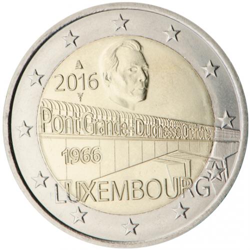 Luxembourg 2016 - 2euro commémorative - Pont (ref329355)
