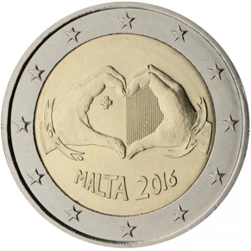 2€ commémorative Malte 2016 (ref20001)
