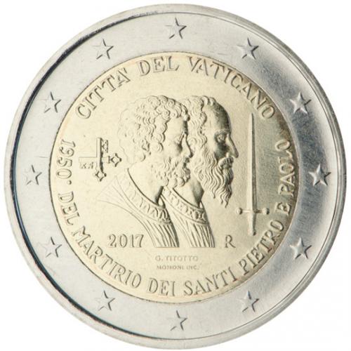 2€ commémorative Vatican 2017 (ref20375)