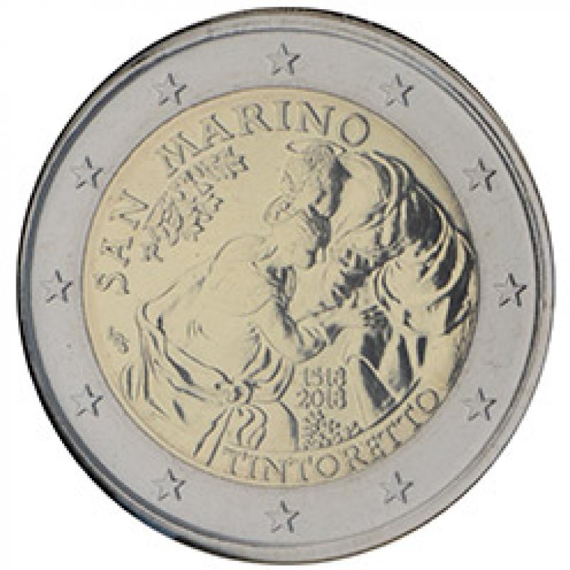 2€ commémorative Saint Marin 2018 (ref21516)