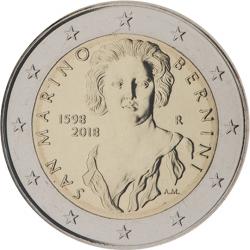 2€ commémorative Saint Marin 2018 (ref21842)