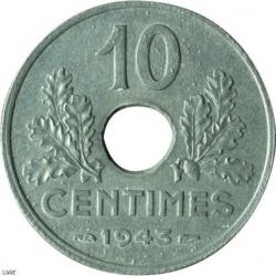 10 centimes - Etat Français (Ref671560)