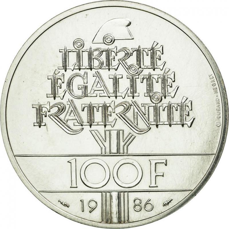 100 Francs - Statue de la Liberté - 1986 - BE (Ref206829)