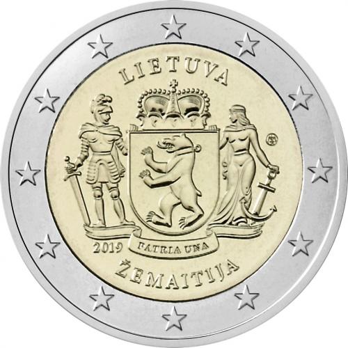 LITUANIE 2019 Zemaitija - 2€ commémorative (ref22995)