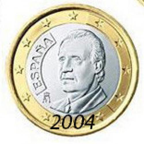 Espagne Juan Carlos I – 1 euro - 2004  (Ref805213)