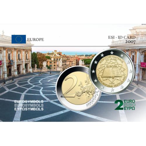 Europe - Carte commémorative – Traité de Rome 2007 (ref48757)