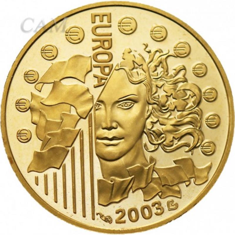 France 2003 – 10 euros en OR Marianne (ref46306)
