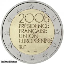 France 2008 - Présidence -  2€ commémorative (ref312210)