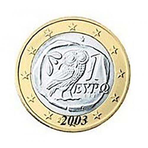 Grèce 2003 - 1euro - Chouette (Ref804258)
