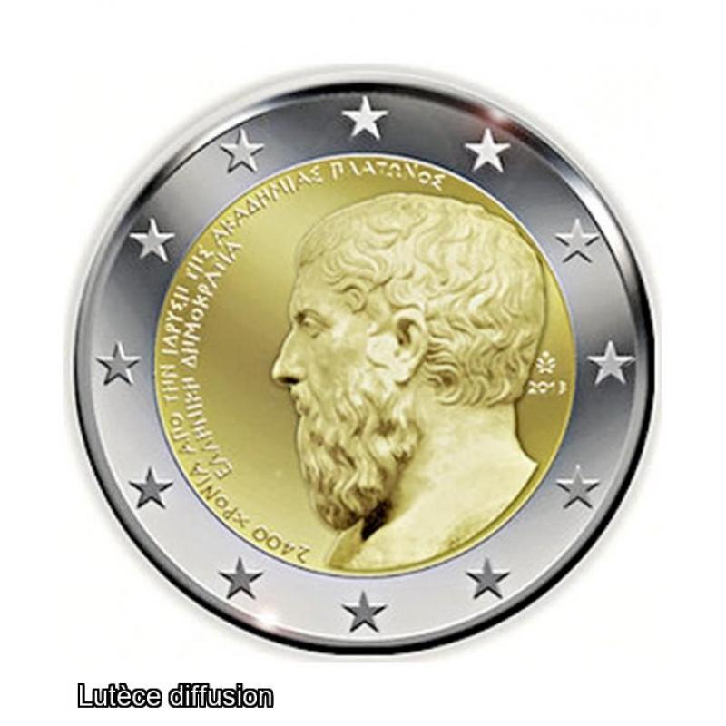 Grèce 2013 - platon - 2e commemorative  (ref324400)