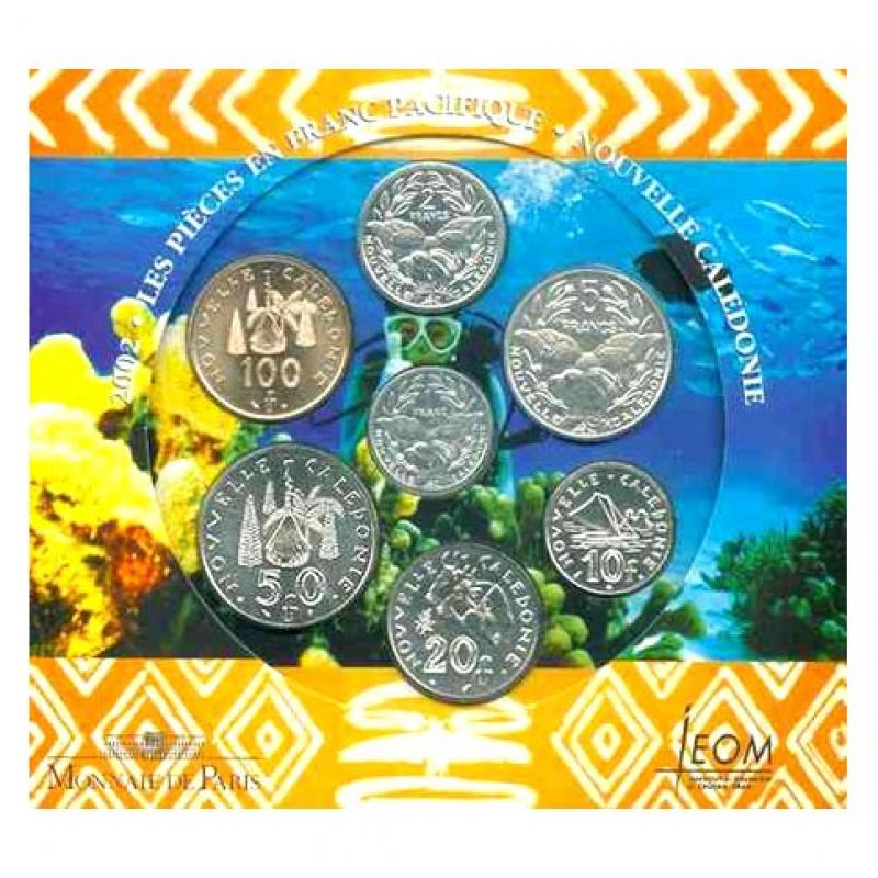 Nouvelle Calédonie 2002 - Coffret BU en francs (Réf20706)