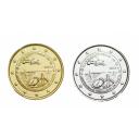 2 euros Finlande 2021 Aland dorée+argentée (ref29615)
