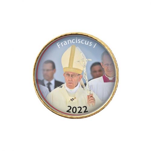 Pape François 2022 - 50 cents commémoratif - Procession Réf 32260