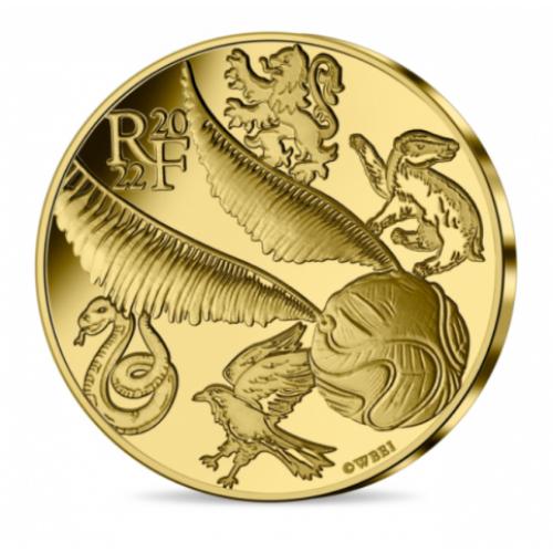 Monnaie de Paris 2022- Harry Potter - 5€ Or (Réf53377m)