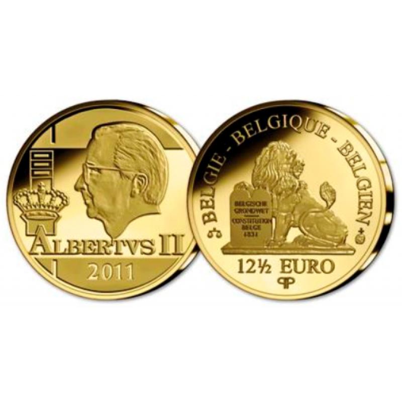 12,5 euro Or-Belgique 2011 -  (ref.int26)