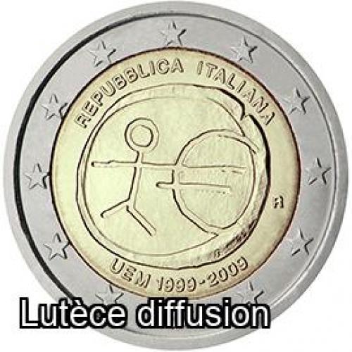 Italie 2009 10 ans - 2€ commémorative (ref312391)
