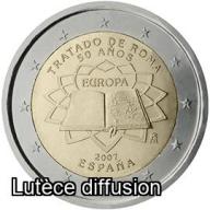 Espagne 2007- Traité de Rome - 2€ commémorative (ref300451)