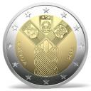 2€ commémorative Lettonie 2018 (ref21228)