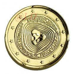 2€ Lituanie 2019 - dorée or fin 24 carats (ref22845)