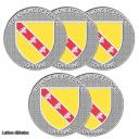 Lot de 5 pièces LORRAINE 2013 - Les Régions de France (ref41987)