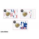 LOT 3 coincard France 2020 - 2€uro commémorative (Ref25268)