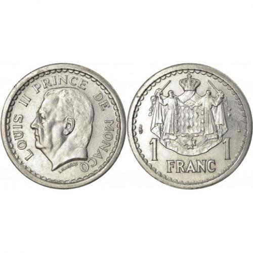 Monaco Louis II - 1 Franc (ref206955)