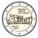 2€ commémorative Malte 2018 (ref21730)