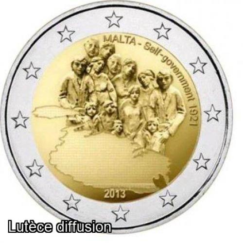 2€ commémorative Malte 2013 (ref323883)