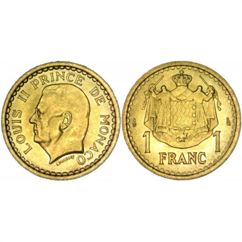 Monaco Louis II - 1 Franc (ref 206986m)