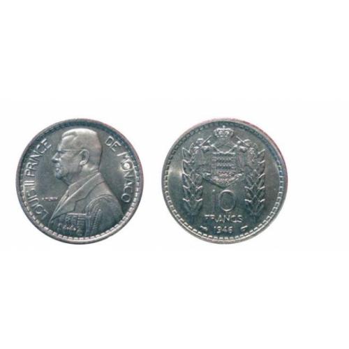 Monaco Louis II - 10 Francs (ref 41563m)