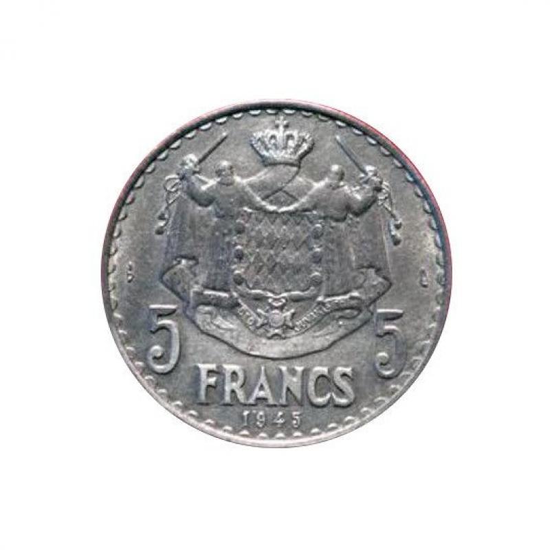 Monaco Louis II - 5 Francs (ref 41532m)