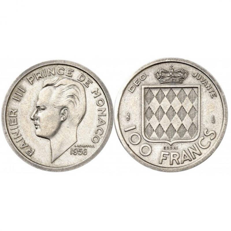 Monaco Rainier III - 100 Francs (ref 206993m)