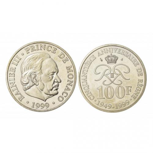 Monaco Rainier III - 100 Francs (ref 207039m)