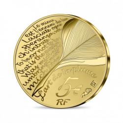 5€ OR 999‰ Jean de la Fontaine - Monnaie de Paris 2021 (ref31281m)