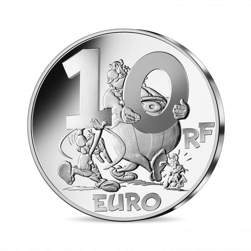 10€ Argent BE GRIFFON Colorisée  (ref50611)