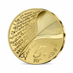 5€ OR ½ g BE- Monnaie de Paris 2022 – Molière (ref31300m)