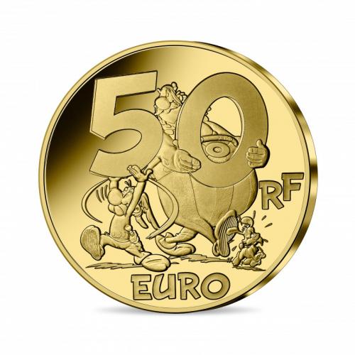 Monnaie de Paris 2022 ASTERIX – 50€ BE OR 1/4 Oz (Réf50578)