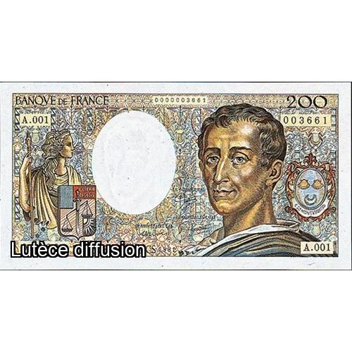 200 Francs Montesquieu 1981/1994 (ref639939)