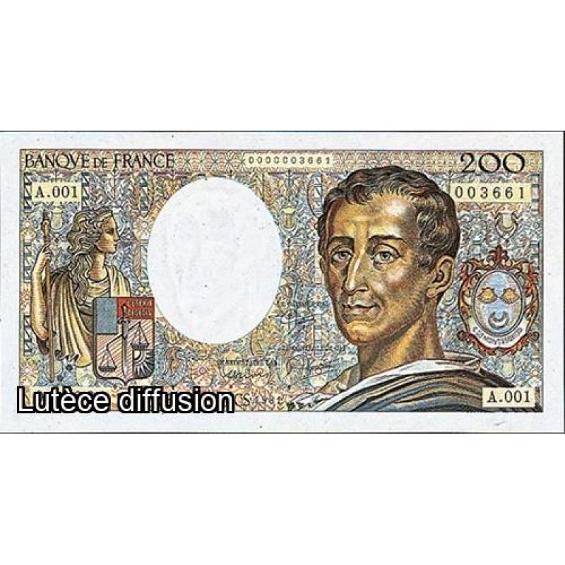200 Francs Montesquieu 1981/1994 (ref639939m)