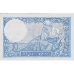10 Francs - Minerve et Paysanne - Caissier Principal- Belle qualité (ref639108m)