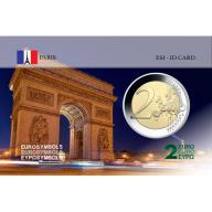 Paris - Carte commémorative – Arc de Triomphe (ref48869)
