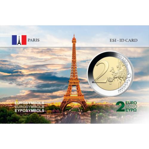 Paris - Carte commémorative – Tour Eiffel (ref48852)
