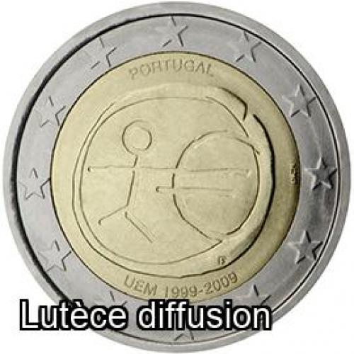 Portugal 2009 - 10ans - 2€ commémorative (ref312496)