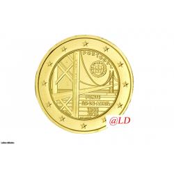2€  Portugal 2016 PONT - dorée or fin 24 carats (ref329924)