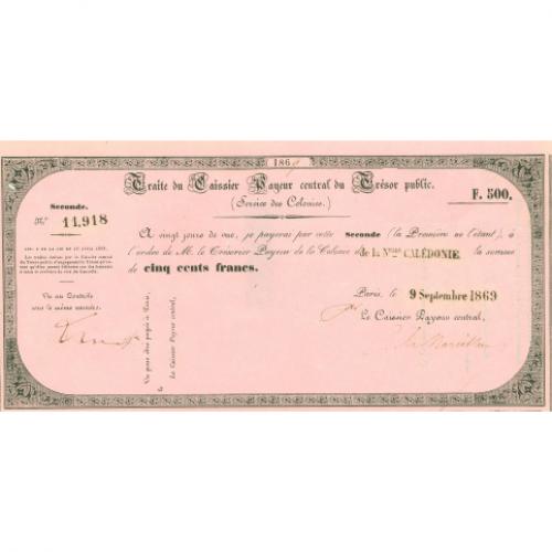 RARE billet de France 19e siècle (Ref385559m)