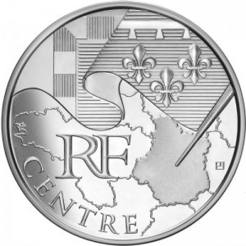 Centre 2010 - 10 euros régions (ref320646)