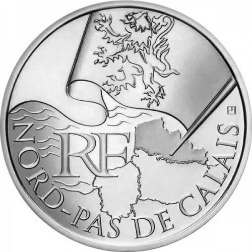 Pas-de-Calais 2010 - 10 euros régions (ref320653)