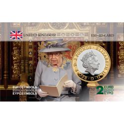 Royaume-Uni 2022 The Platinum Jubilee - La collection complète des 4 cartes commémorative (ref47611)