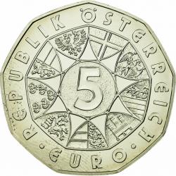5 euros Autriche 2009 (ref24184)